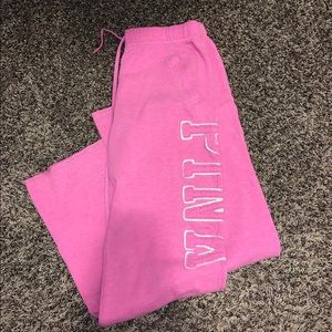pink sweatpants